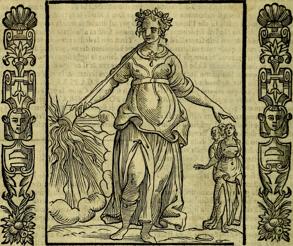 An illustration from Nova iconologia, 1618, leaf 623