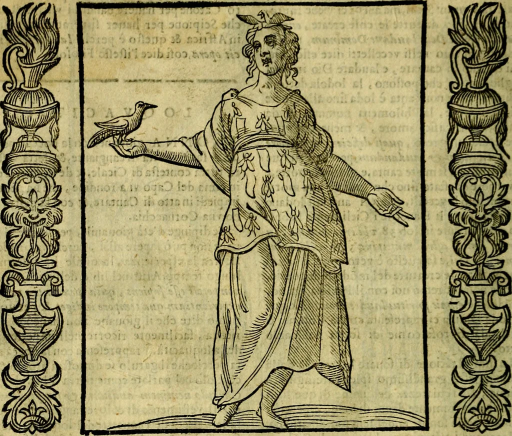 An illustration from Nova iconologia, 1618, leaf 625