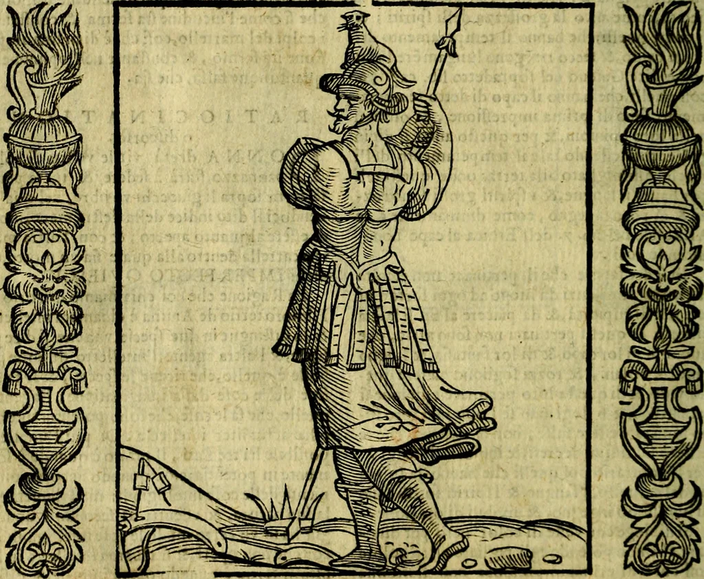 An illustration from Nova iconologia, 1618, leaf 631