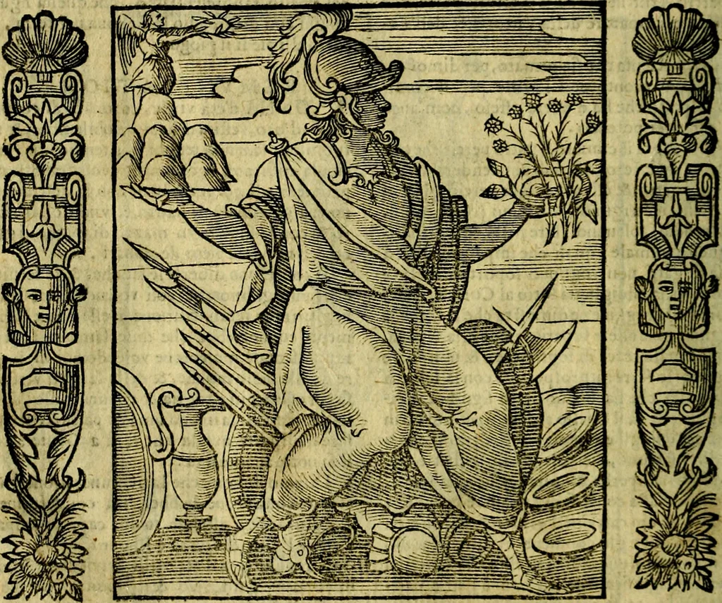 An illustration from Nova iconologia, 1618, leaf 633