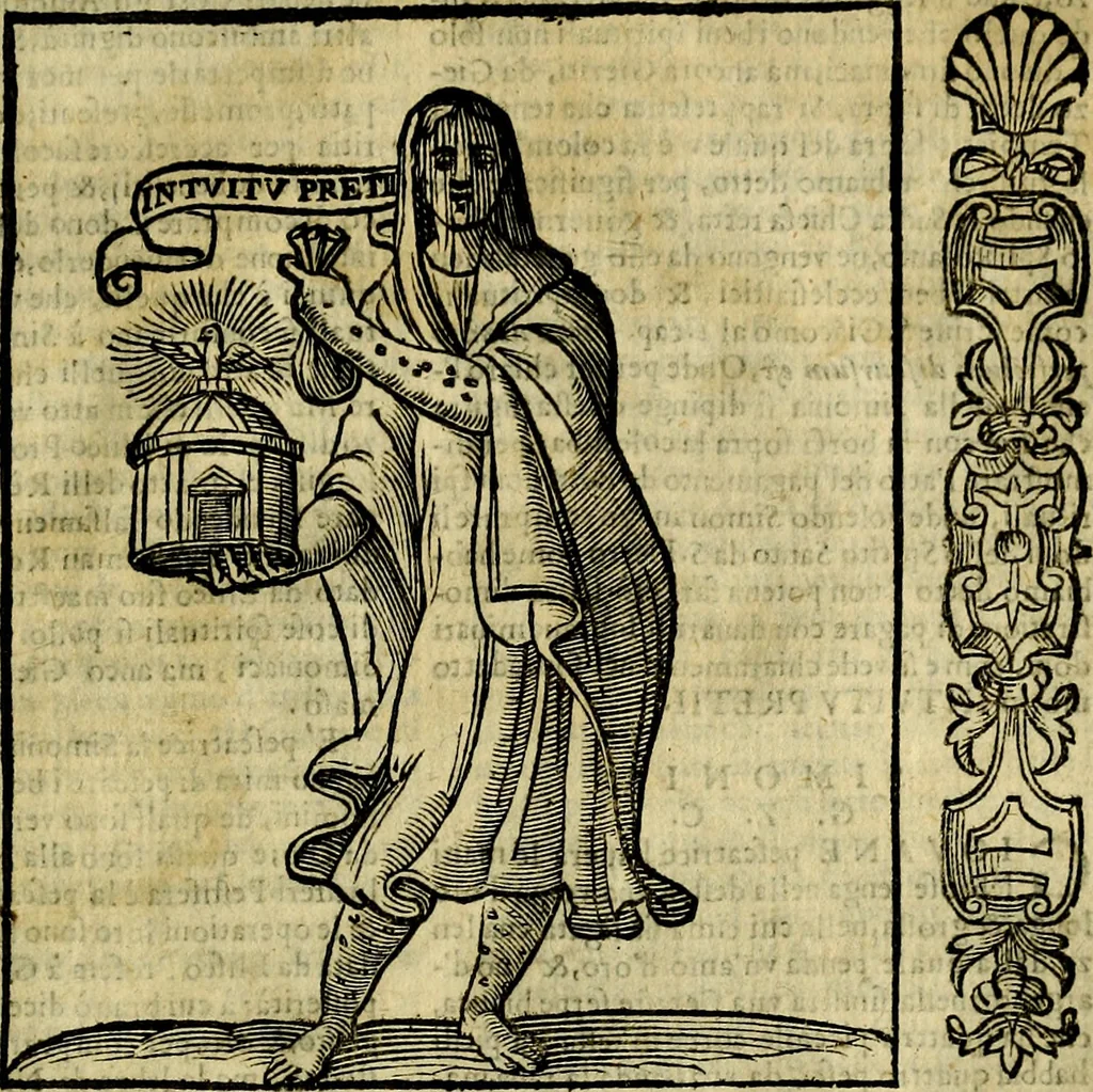An illustration from Nova iconologia, 1618, leaf 640