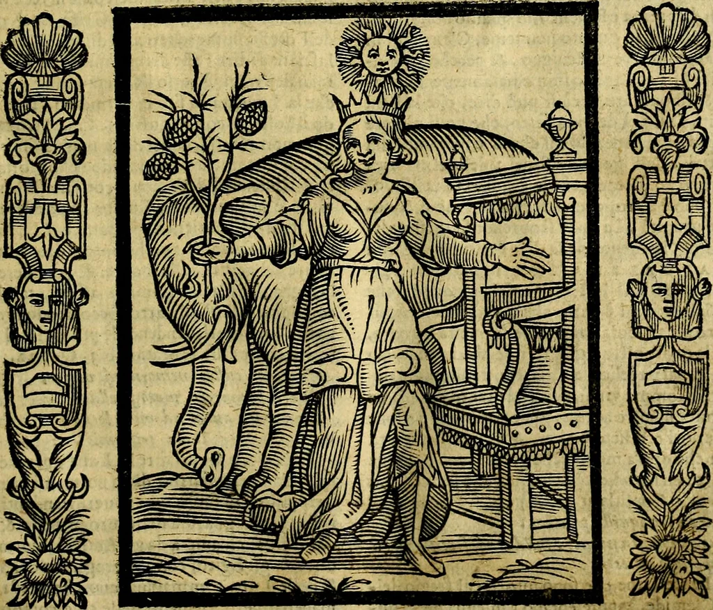 An illustration from Nova iconologia, 1618, leaf 68