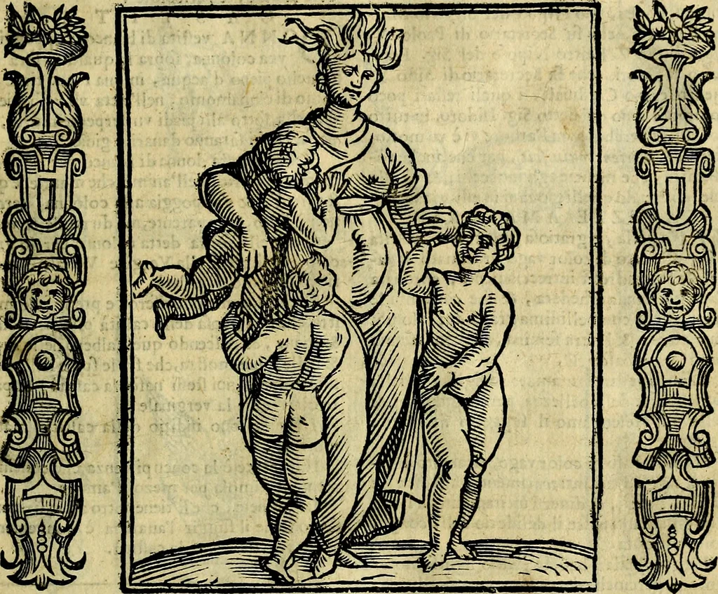 An illustration from Nova iconologia, 1618, leaf 86