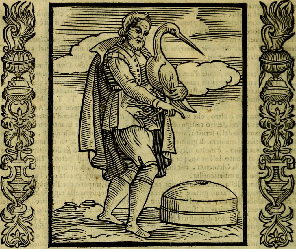 An illustration from Nova iconologia, 1618, leaf 95