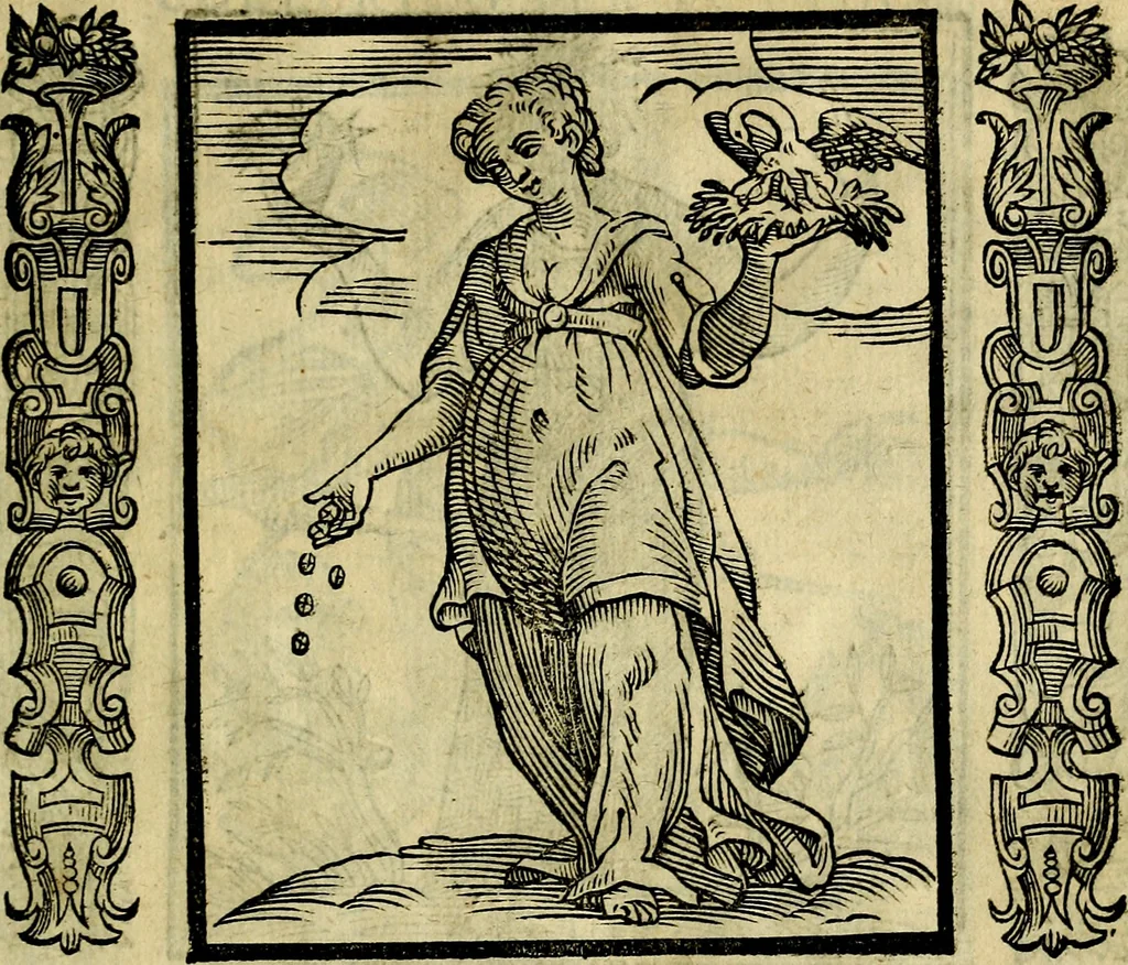 An illustration from Nova iconologia, 1618, leaf 98