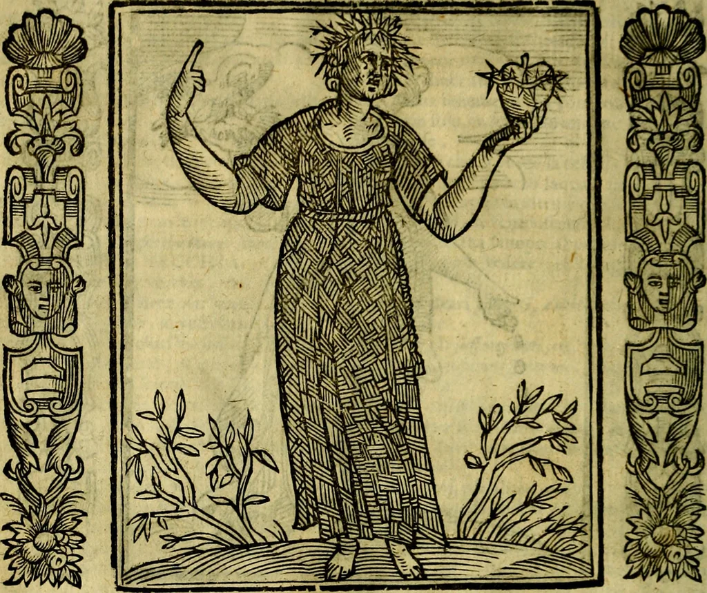 An illustration from Nova iconologia, 1618, leaf 99