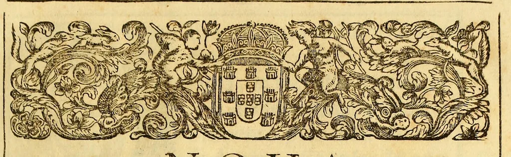 An illustration from Nova Lusitania, historia da guerra brasilica : a purissima alma e savdosa memoria do serenissimo principe dom Theodosio principe de Portugal, e principe do Brasil., 1675, leaf 23