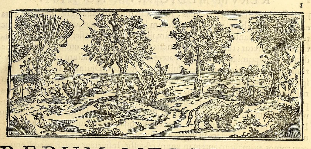 An illustration from Nova plantarum, animalium et mineralium Mexicanorum historia, 1651, leaf 17