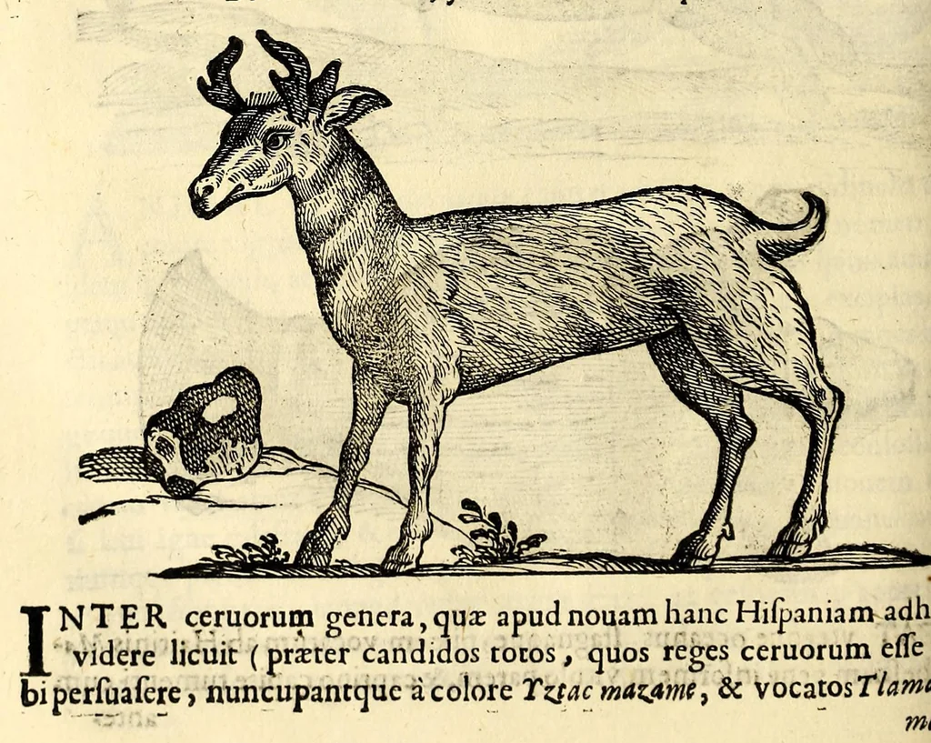An illustration from Nova plantarum, animalium et mineralium Mexicanorum historia, 1651, leaf 346