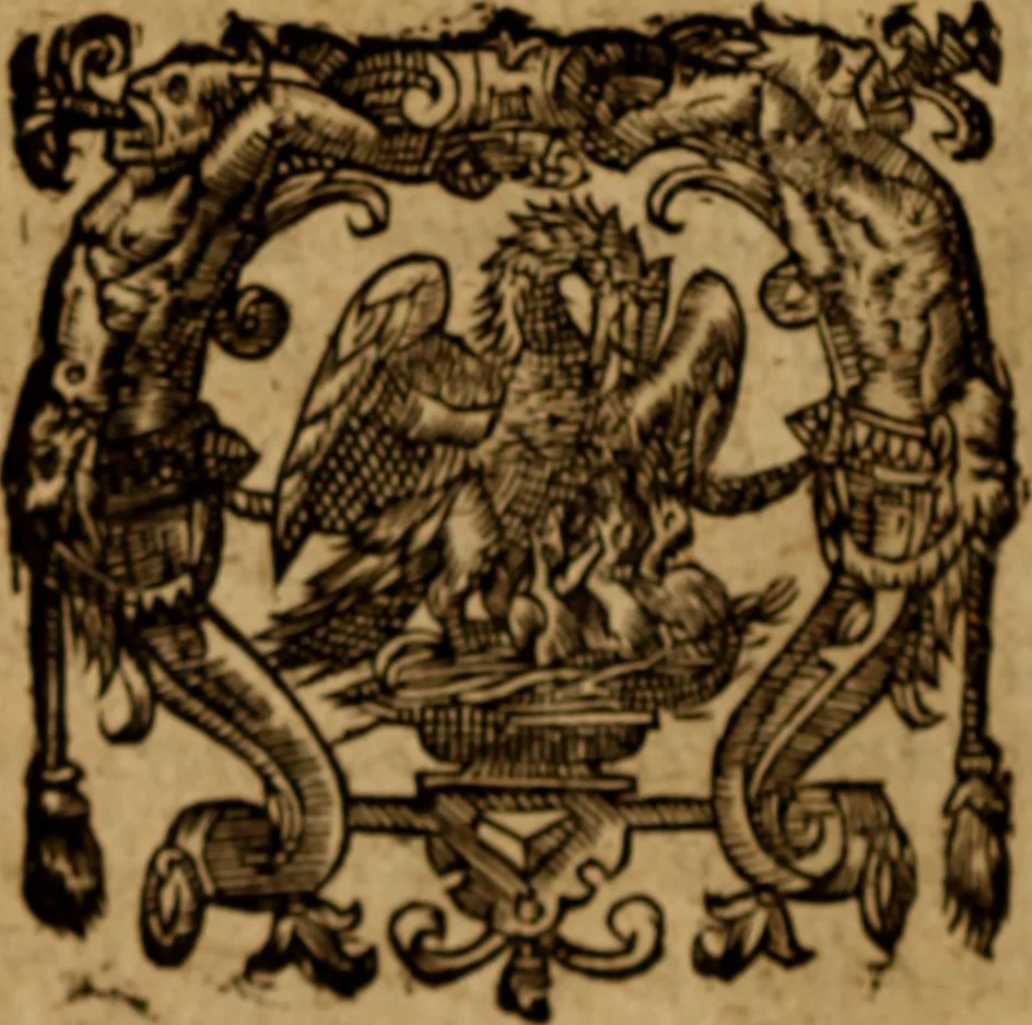 An illustration from Novi Jesu Christi Testamenti Græco Latino Germanicæ novæ editionis, pars prima : in qua una cum pietate, et verbis æternævitæ, tres linguæ, vel solæ, vel inter se collatæ unâ operâ & propemodum simul legi, & addisci compediosè à junioribus possint ... studio Eilhardi Ludbini .., 1617, leaf 53