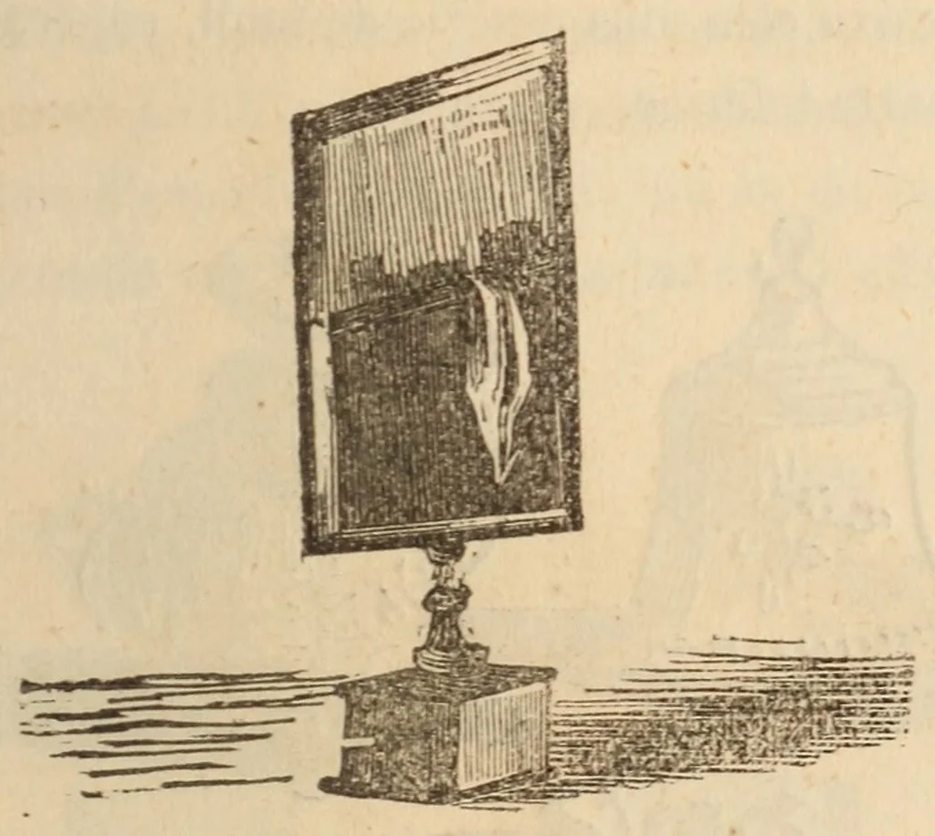 An illustration from Novo manual do prestigiador, 1870, leaf 147