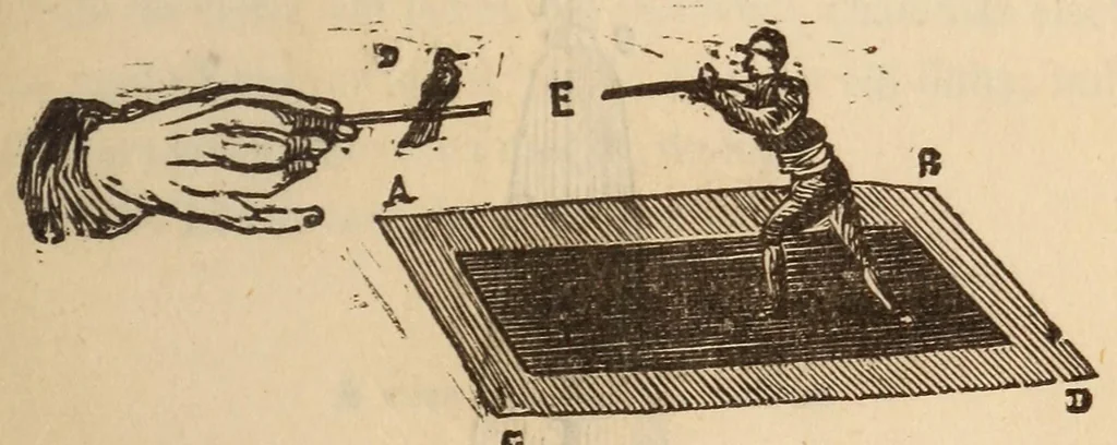 An illustration from Novo manual do prestigiador, 1870, leaf 183