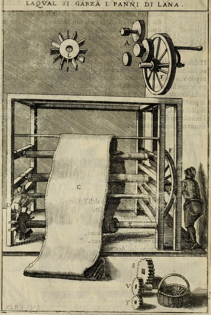 An illustration from Novo teatro di machine et edificii per uarie et sicure operationi : co[n] le loro figure tagliate in rame é la dichiaratione, e dimostratione di ciascuna : opera necesaria ad architetti, e a quelli, ch[e] di tale studio si dilettano, 1607, leaf 113