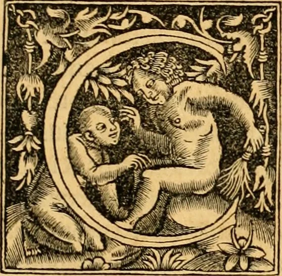 An illustration from Novum Testamentum omne, multo quàm antehac diligentius ab Erasmo Roterodamo recognitu, emedatum ac translatum ... : uná cu annotationibus recognitis, ac magna accessione locupletatis ..., 1519, leaf 16