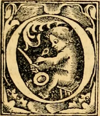 An illustration from Novum Testamentum omne, multo quàm antehac diligentius ab Erasmo Roterodamo recognitu, emedatum ac translatum ... : uná cu annotationibus recognitis, ac magna accessione locupletatis ..., 1519, leaf 72