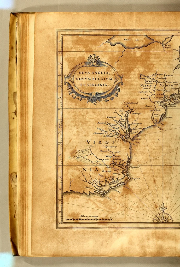 An illustration from Novus orbis seu Descriptionis Indiae Occidentalis, libri XVIII., 1633, leaf 112