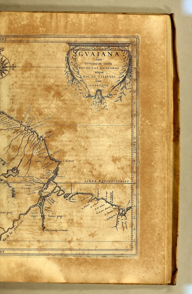 An illustration from Novus orbis seu Descriptionis Indiae Occidentalis, libri XVIII., 1633, leaf 611