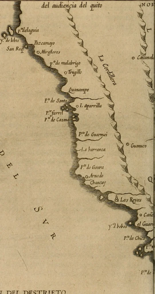 An illustration from Novus Orbis, sive, Descriptio Indiae Occidentalis, 1622, leaf 105