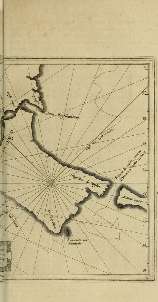 An illustration from Novus Orbis, sive, Descriptio Indiae Occidentalis, 1622, leaf 184