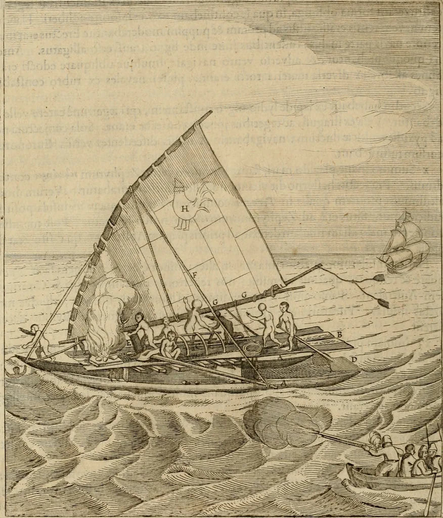 An illustration from Novus Orbis, sive, Descriptio Indiae Occidentalis, 1622, leaf 193