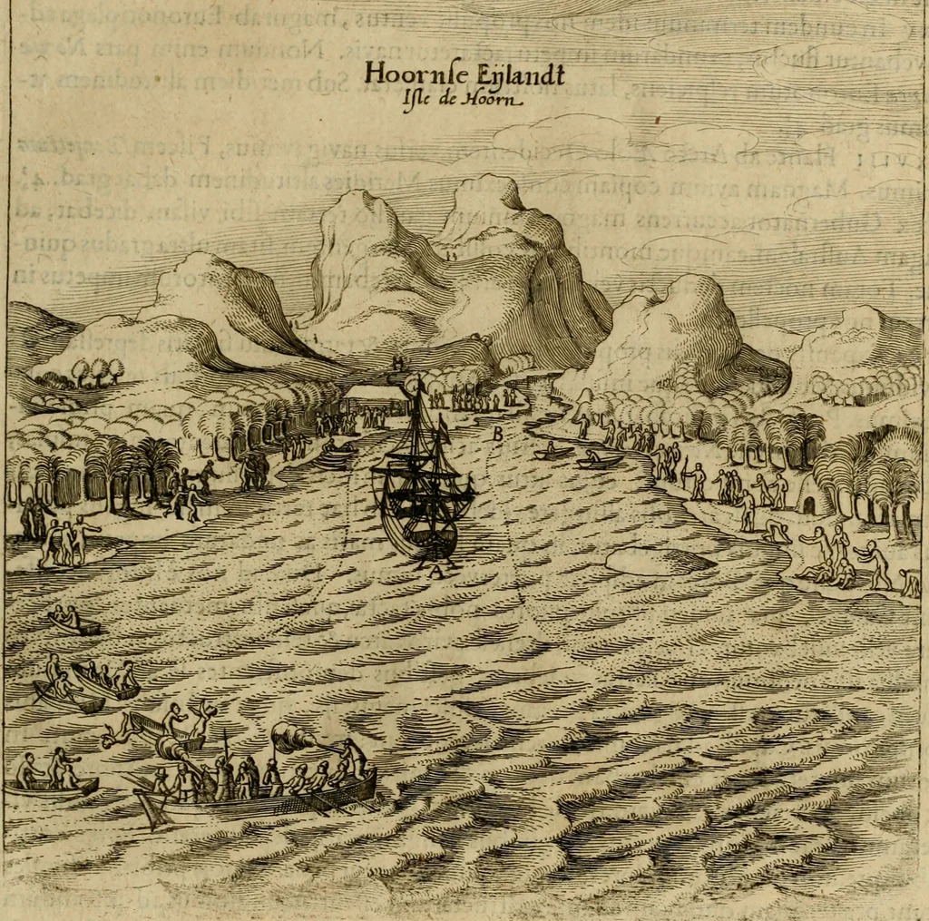An illustration from Novus Orbis, sive, Descriptio Indiae Occidentalis, 1622, leaf 206