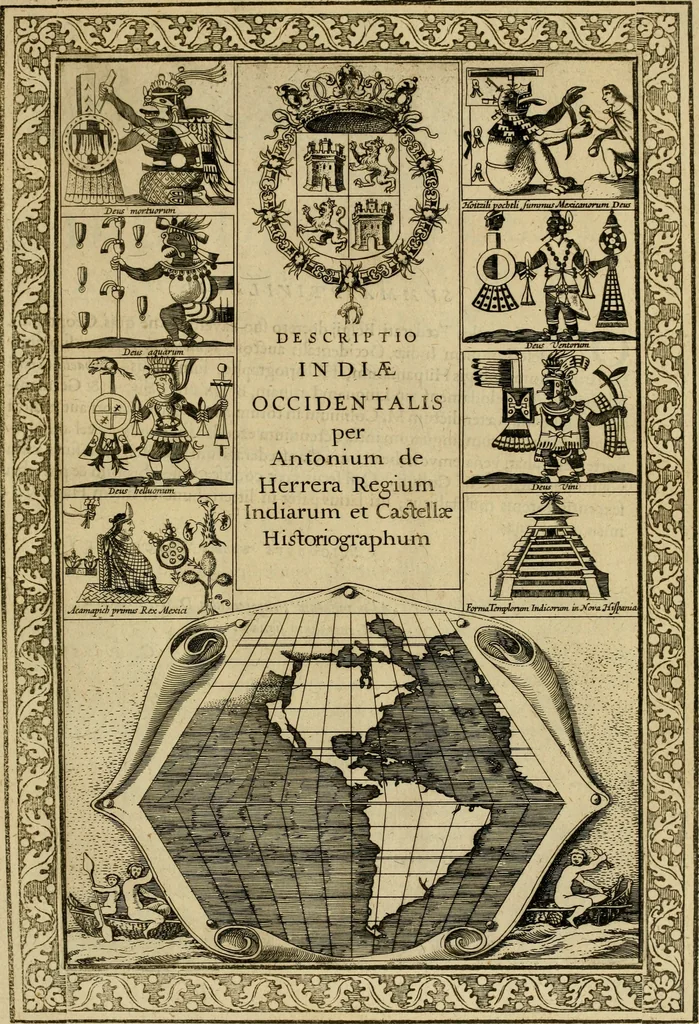 An illustration from Novus Orbis, sive, Descriptio Indiae Occidentalis, 1622, leaf 6