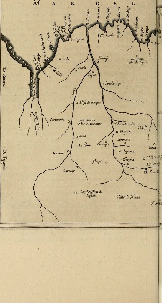 An illustration from Novus Orbis, sive, Descriptio Indiae Occidentalis, 1622, leaf 85
