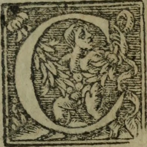An illustration from Novveav recveil de diverses poesies. La plus part, faites durant son exil. Et aussi toutes les pieces faictes despuis sa prise iusques à present, 1627, leaf 8