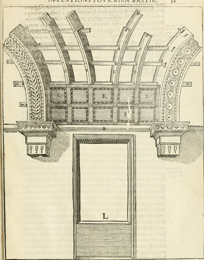 An illustration from Novvelles inventions povr bien bastir et a petits fraiz, 1561, leaf 118