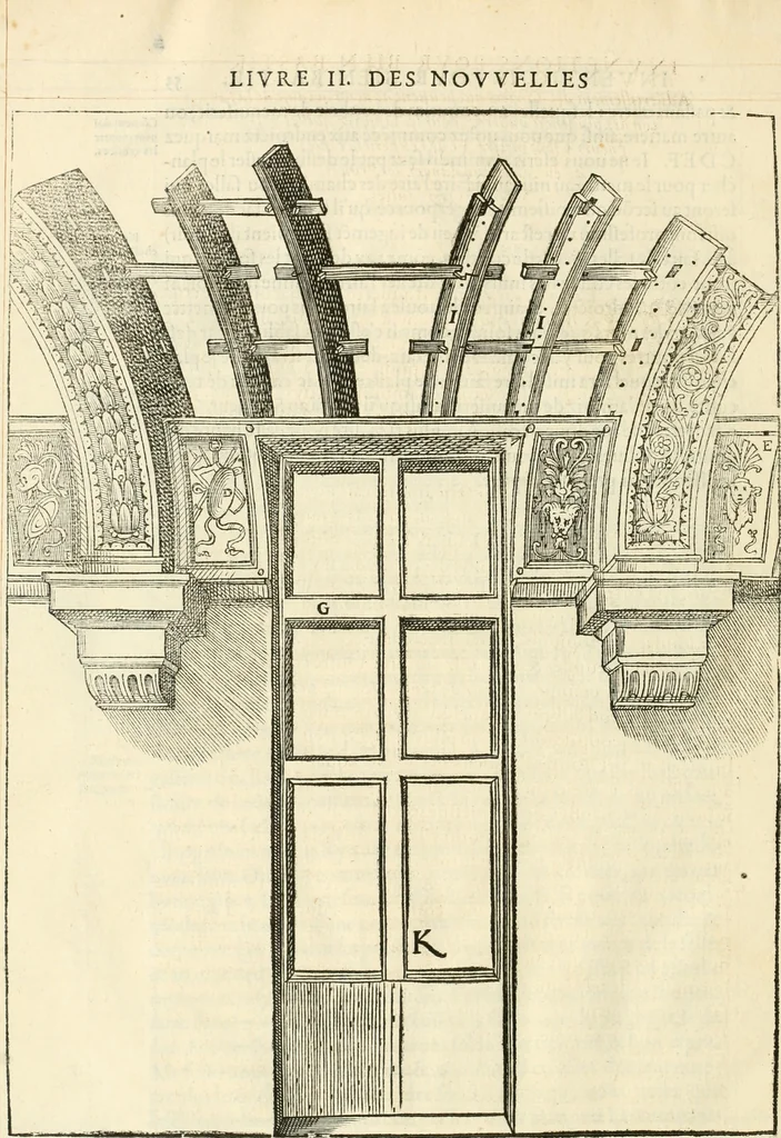 An illustration from Novvelles inventions povr bien bastir et a petits fraiz, 1561, leaf 121