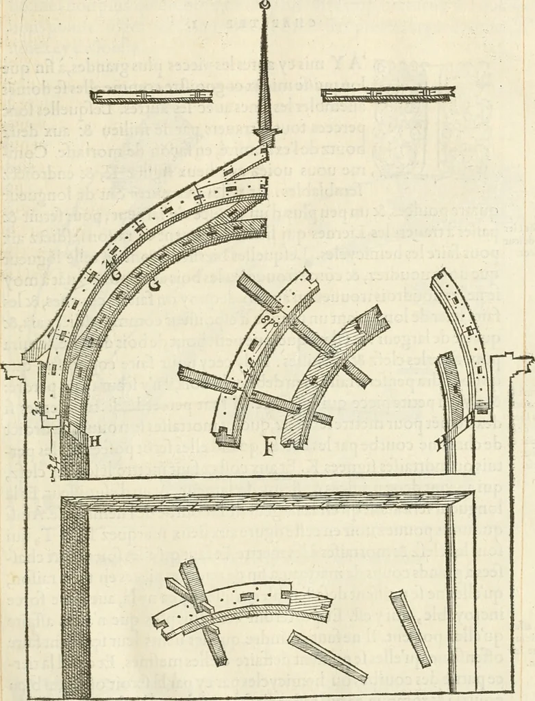 An illustration from Novvelles inventions povr bien bastir et a petits fraiz, 1561, leaf 30