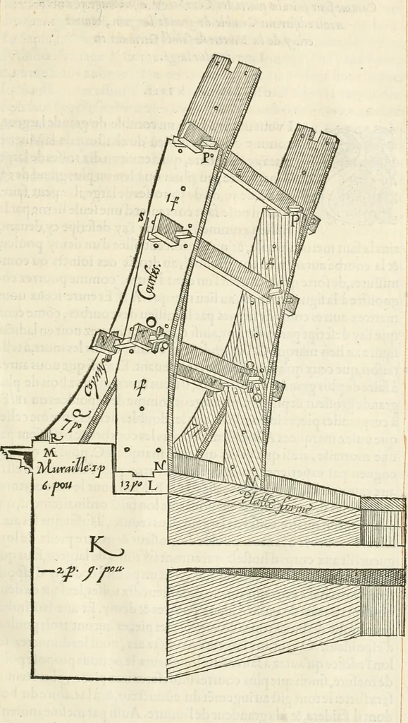 An illustration from Novvelles inventions povr bien bastir et a petits fraiz, 1561, leaf 50