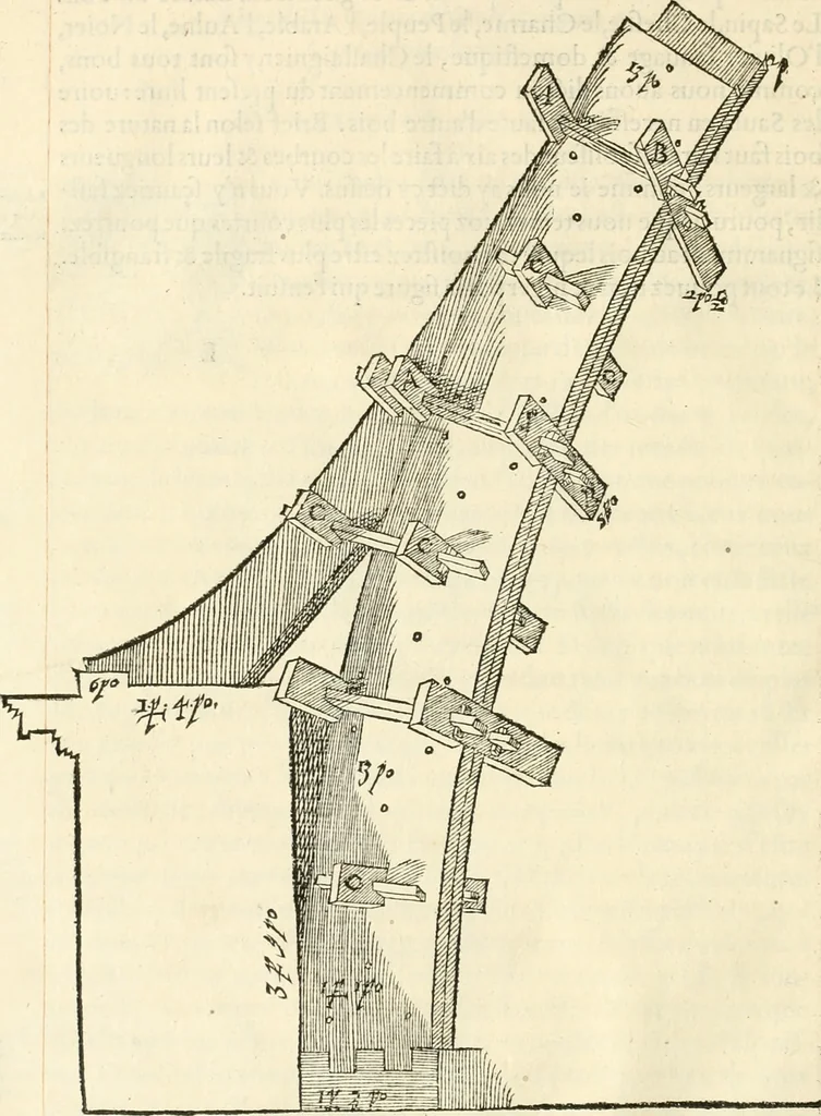 An illustration from Novvelles inventions povr bien bastir et a petits fraiz, 1561, leaf 53