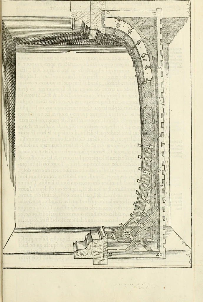 An illustration from Novvelles inventions povr bien bastir et a petits fraiz, 1561, leaf 98