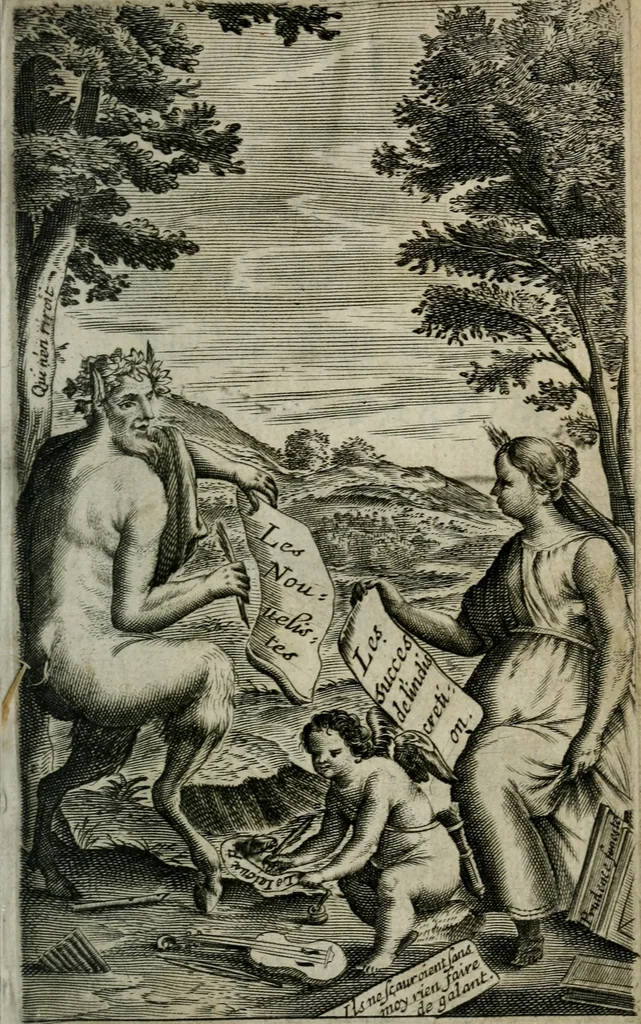 An illustration from Novvelles novvelles .., 1663, leaf 8