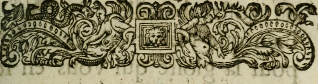 An illustration from Novvelles oevvres. Composées d'excellentes lettres françoises & latines. Soigneusement recueillies, mises en ordre & corrigées, 1641, leaf 30