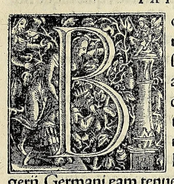 An illustration from Novvs Orbis regionvm ac insvlarvm veteribvs incognitarvm, unà cum tabula cosmographica, & aliquot alijs consimilis argumenti libellis, 1532, leaf 575