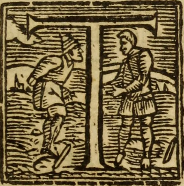 An illustration from The new covenant, or, The saints portion : a treatise unfolding the all-sufficiencie of God, mans uprightness, and the covenant of grace, delivered in fourteene sermons upon Gen. 17. 1.2. ; Whereunto are adioyned foure sermons upon Eccles. 9. 1.2, 11.12, 1631, leaf 354