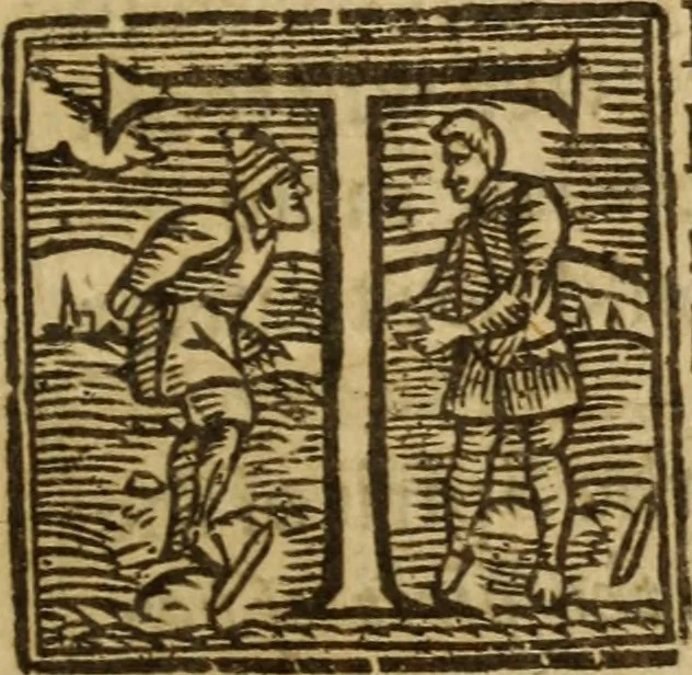 An illustration from The new covenant, or, The saints portion : a treatise unfolding the all-sufficiencie of God, mans uprightness, and the covenant of grace, delivered in fourteene sermons upon Gen. 17. 1.2. ; Whereunto are adioyned foure sermons upon Eccles. 9. 1.2, 11.12, 1631, leaf 420