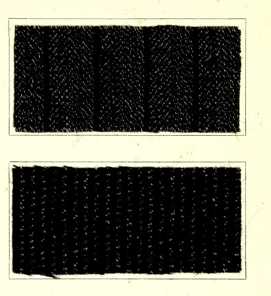 An illustration from Nuances mode sur tissus de confection pour dames et pour hommes, 1890, leaf 9