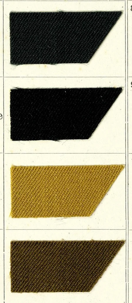 An illustration from Nuances saison = Fashionable shades, 1890, leaf 26