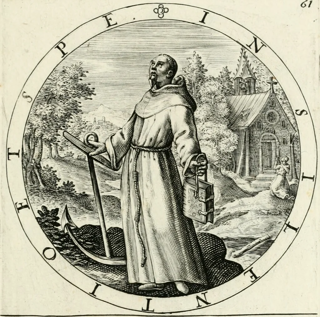 An illustration from Nucleus emblematum selectissimorum : quae Itali vulgo impresas vocant : priuata industria, studio singulari, vndiq[ue] conquisitus, non paucis venustis inuentionibus auctus, additis carminib[us] illustratus, 1611, leaf 174