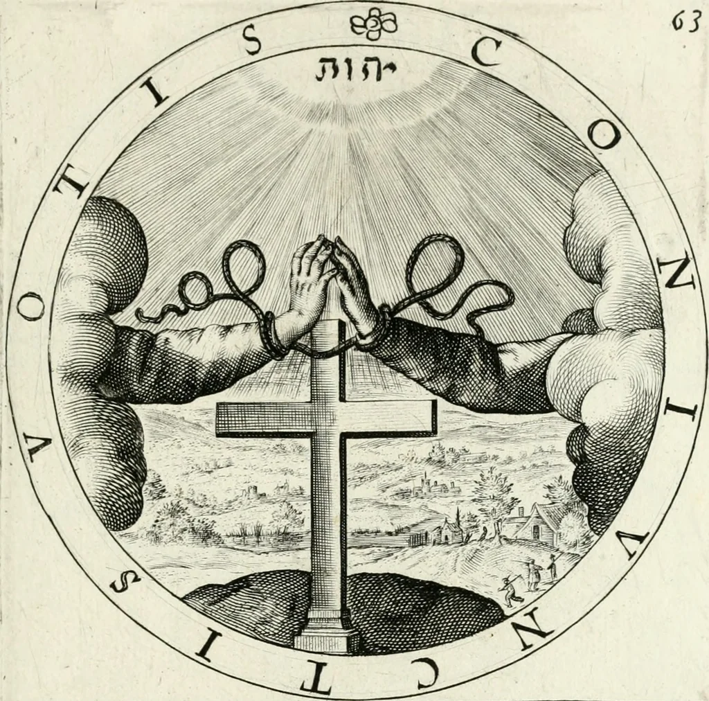 An illustration from Nucleus emblematum selectissimorum : quae Itali vulgo impresas vocant : priuata industria, studio singulari, vndiq[ue] conquisitus, non paucis venustis inuentionibus auctus, additis carminib[us] illustratus, 1611, leaf 178