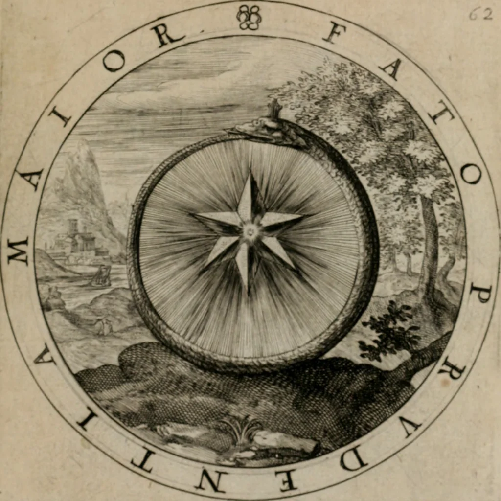 An illustration from Nucleus emblematum selectissimorum : quae Itali vulgo impresas vocant priuata industria studio singulari, vndiq[e] conquisitus, non paucis venustis inuentionibus auctus, additis carminib[us] illustratus, 1611, leaf 136