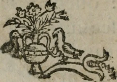 An illustration from Nucleus emblematum selectissimorum : quae Itali vulgo impresas vocant priuata industria studio singulari, vndiq[e] conquisitus, non paucis venustis inuentionibus auctus, additis carminib[us] illustratus, 1611, leaf 15