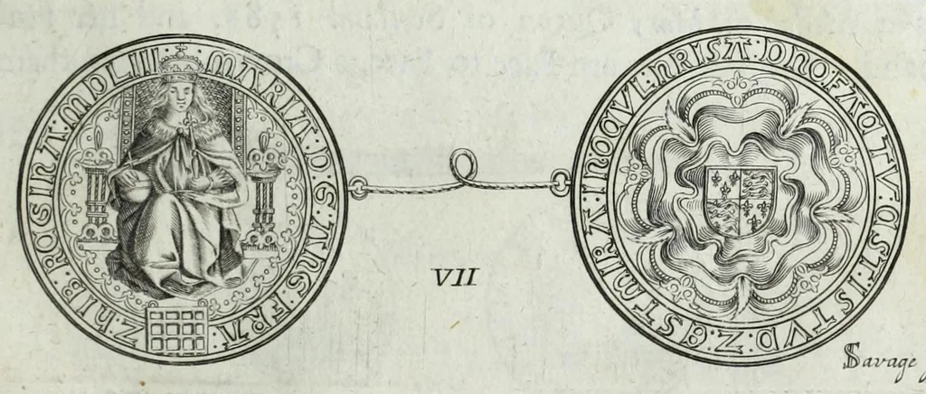 An illustration from Numismata. A discourse of medals, antient and modern. Together with some account of heads and effigies of illustrious, and famous persons, in sculps and tailledouce, of whom we have no medals extant; and of the use to be derived from them. To which is added a digression concerning physiognomy, 1697, leaf 103
