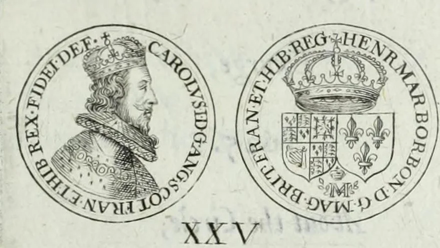 An illustration from Numismata. A discourse of medals, antient and modern. Together with some account of heads and effigies of illustrious, and famous persons, in sculps and tailledouce, of whom we have no medals extant; and of the use to be derived from them. To which is added a digression concerning physiognomy, 1697, leaf 117