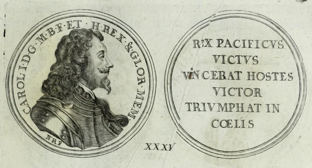 An illustration from Numismata. A discourse of medals, antient and modern. Together with some account of heads and effigies of illustrious, and famous persons, in sculps and tailledouce, of whom we have no medals extant; and of the use to be derived from them. To which is added a digression concerning physiognomy, 1697, leaf 125