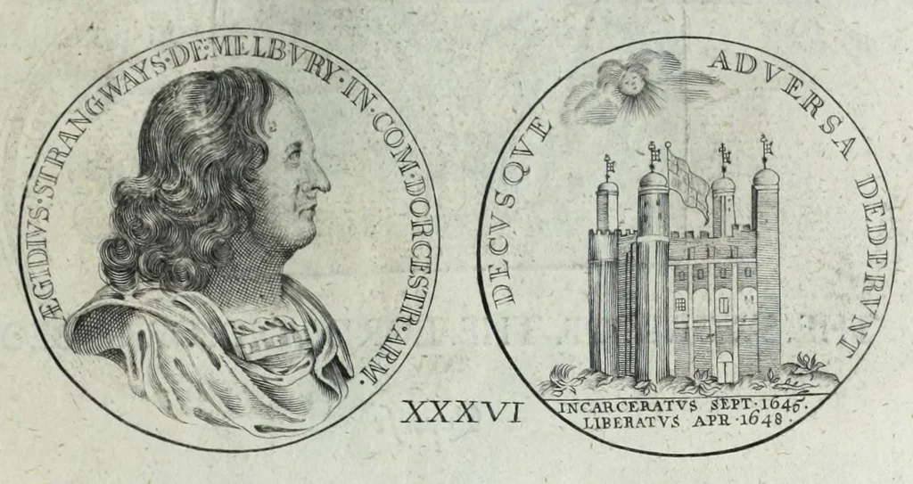 An illustration from Numismata. A discourse of medals, antient and modern. Together with some account of heads and effigies of illustrious, and famous persons, in sculps and tailledouce, of whom we have no medals extant; and of the use to be derived from them. To which is added a digression concerning physiognomy, 1697, leaf 127