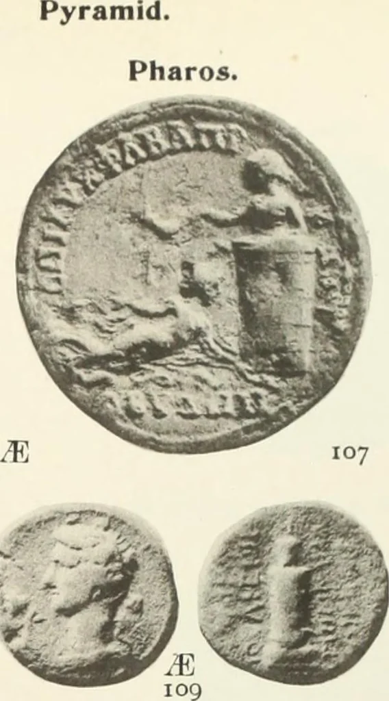 An illustration from Numismata graeca; Greek coin-types, classified for immediate identification, 1910, leaf 342